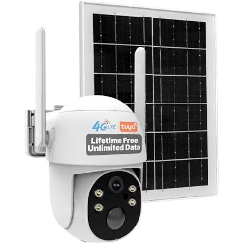 Moes 4G LTE Cellular Solar Security Camera