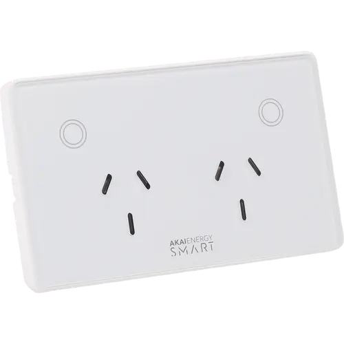 Akai Energy Smart Double Wall Outlet