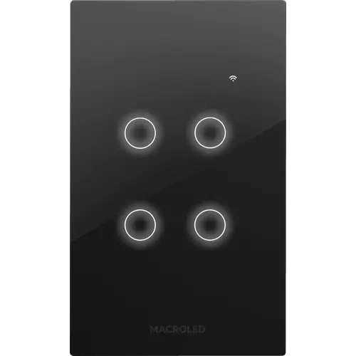 Macroled Roma Smart Switch 4 Gang