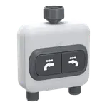 RainPoint Smart+ 2-Zone Water Timer with Hub
